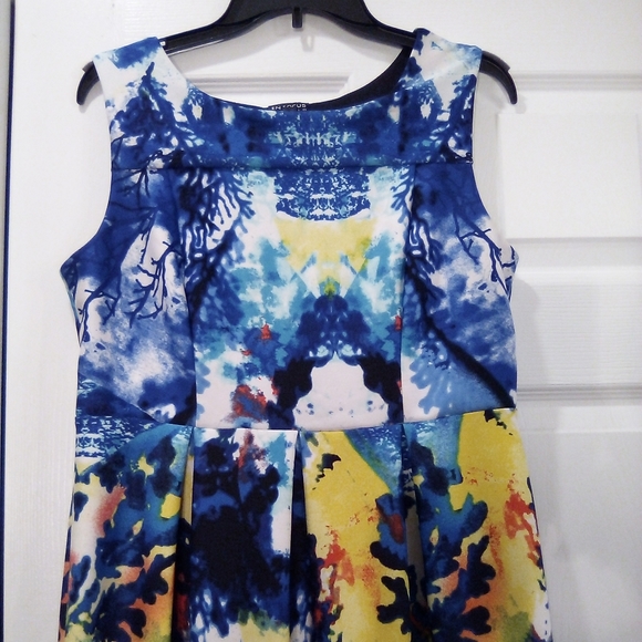 Enfocus Studio Abstract Dress Size 12 - Picture 3 of 9